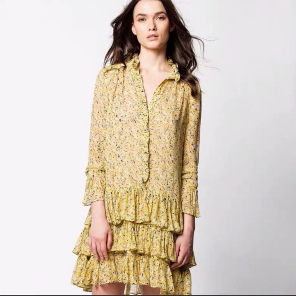 Zadig & Voltaire Rebbie Anemone Dress M